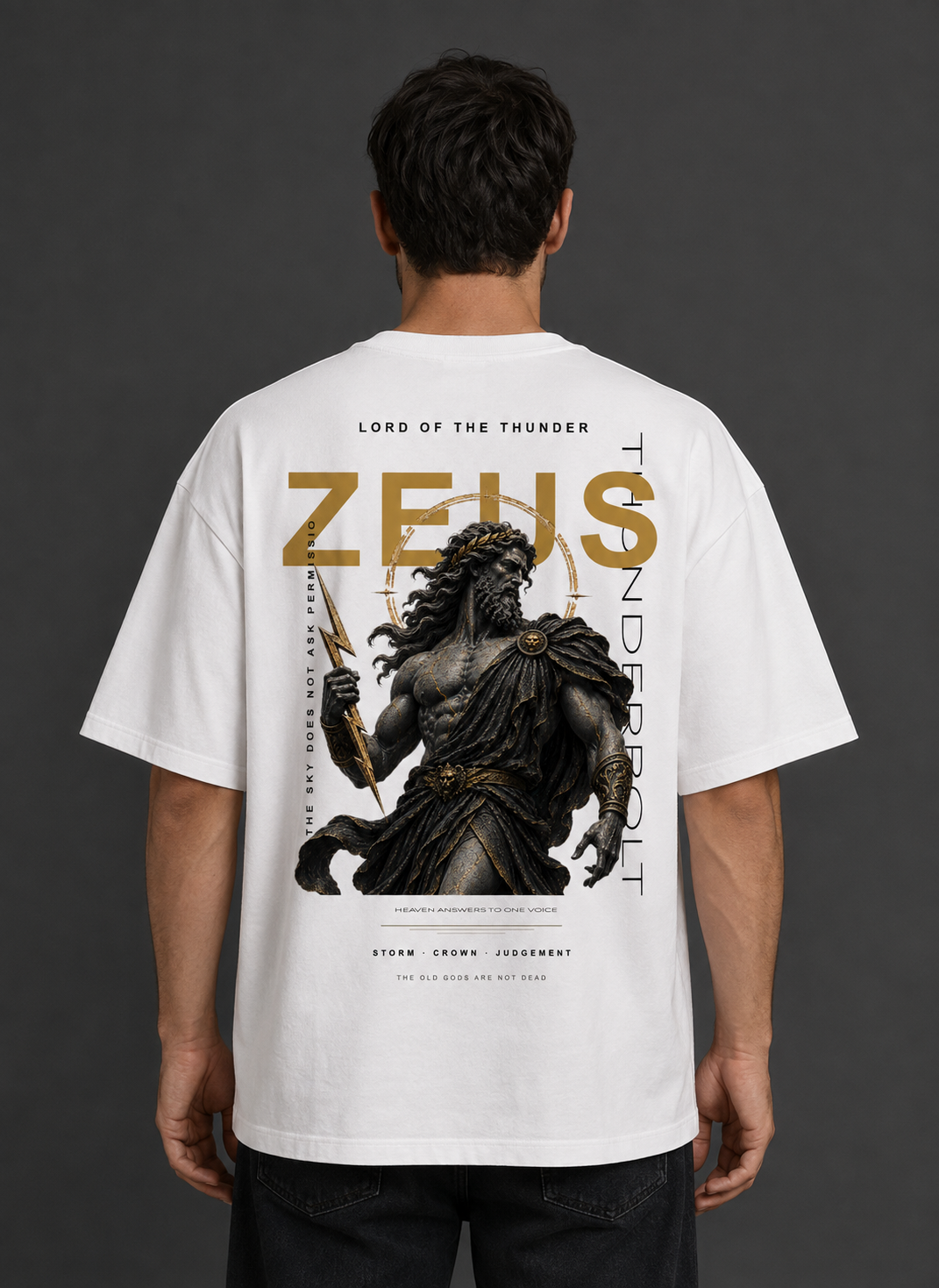 Oversized French Terry Custom Tshirt